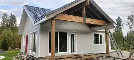 Фиброцементный сайдинг FCS Click Wood, 3000x190x10 мм, F51