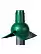 Выход канализации коньковый Krovent Pipe-cone, зеленый
