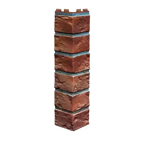 Угол наружный Vox (Вокс) серия Solid BRICK (под кирпич), цвет Дорсет, 446х121 мм