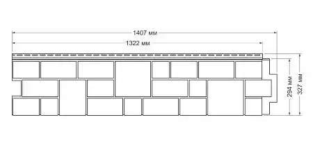 Фасадная панель Я-Фасад Grand Line Екатерининский камень, железо