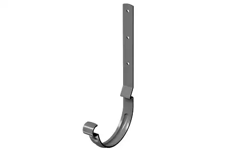 Карнизный крюк длинный Docke STAL PREMIUM D125, RAL 7024 графит