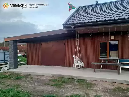 Монтаж сайдинга планкен Ю-Пласт д. Новые Черницы Монтаж сайдинга планкен Ю-Пласт д. Новые Черницы