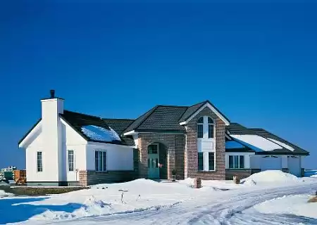 Композитная черепица Gerard Classic, 1265x369мм, ashwood