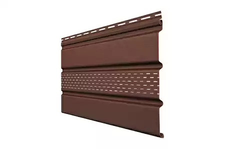 Софит Grand Line Classic с центральной перфорацией, 3.00*0.303 м, шоколадный