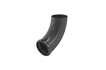 Отвод трубы декорированный D100 Aquasystem PU, RAL 7024 графит Отвод трубы декорированный D100 Aquasystem PU, RAL 7024 графит