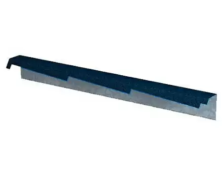 Фронтонная планка резная Gerard, левая, 1200 мм, sapphire (281)