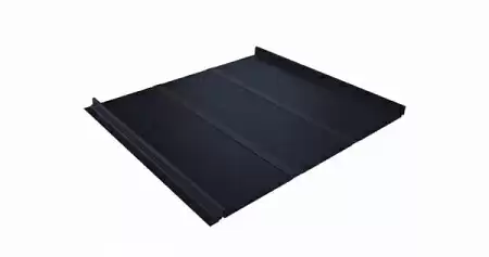Кликфальц Line Гранд Лайн / Grand Line, PurLite Matt 0.5, цвет RAL 7024 (мокрый асфальт)