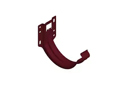 Кронштейн желоба карнизный D125 Ranilla, PE, RAL 3005 красный
