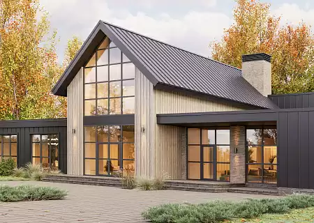 Профиль Aquasystem AQUACLICK Эталон, 0.5 Rooftop Кашемир PU, Zn275, RR 32 темно-коричневый