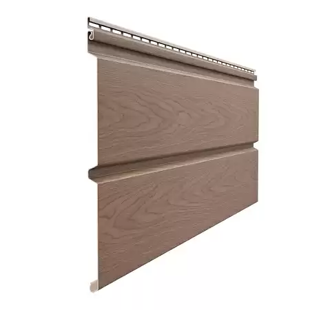 Cайдинг блок-хаус Docke LUX Лиственница Брус D6S, 3.60x0.300 м, алтайский