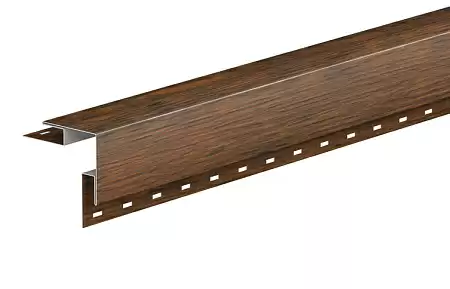 Угол сайдинга наружный 50х50 Aquasystem, Printech 0.45, 3.0 м, Канадский дуб