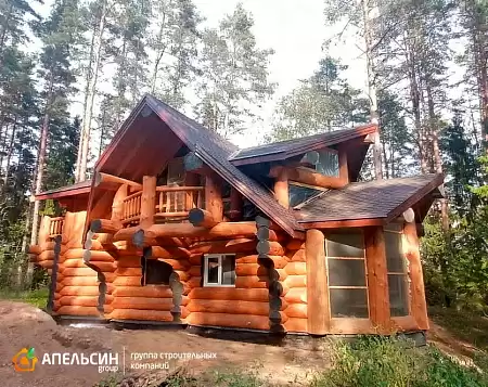 Монтаж кровли мягкой черепицей в пос. Рябово