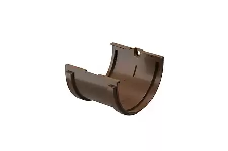 Соединитель желобов Docke Standard, светло-коричневый