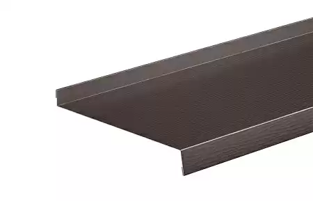 Фартук на оконный отлив 200 Aquasystem, Pural Matt 0.5, 2.0 м, RR 32 темно-коричневый