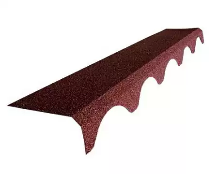 Подконьковый элемент Метротайл (Metrotile) Romana, цвет бордо, 1110 мм