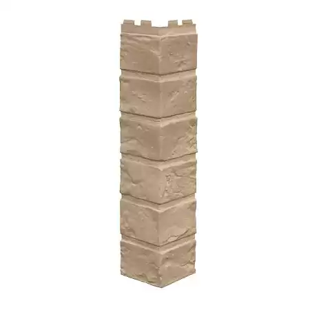 Угол наружный Vox (Вокс) серия Solid BRICK (под кирпич), цвет Ковентри, 446х121 мм