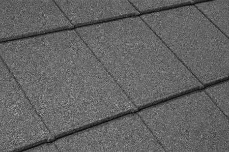 Композитная черепица Метротайл (Metrotile) серия I-Panel, цвет серый, 1340х430 мм