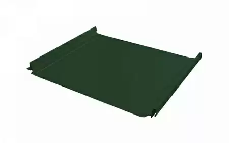 Кликфальц Pro Гранд Лайн / Grand Line, GreenCoat Pural Matt 0.5, цвет RR 11 темно-зеленый (RAL 6020)