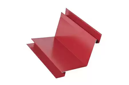 Угол внутренний, 50x50x2000 мм, RAL 3005 красный