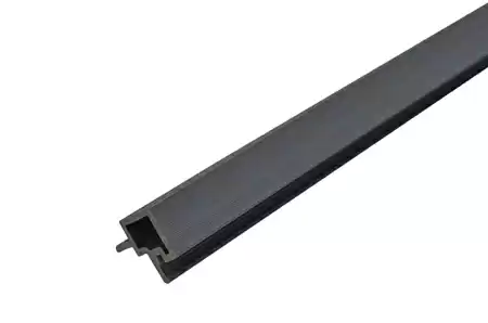 Угловой профиль CM Wall, 3000x56x49 мм, ebony (эбен)