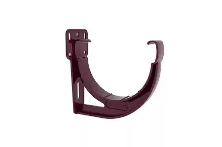 Кронштейн желоба slider ПВХ Grand Line 135 мм, RAL 3005 красное вино