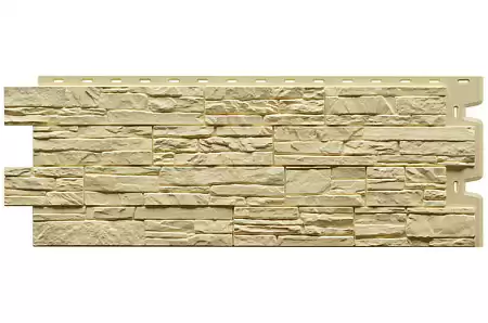 Фасадные панели Docke STANDARD Алтай, 1098х400 мм, кремовый