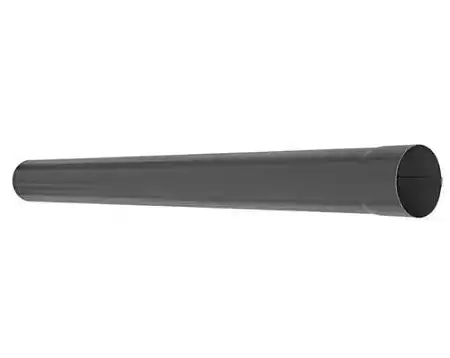 Труба водосточная D100 Aquasystem Pural, 1 м, RR 23 маренго