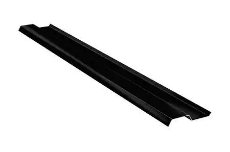 Прижимная планка Eurovent Flex Line ALU, 2 м. RAL 9005 черный