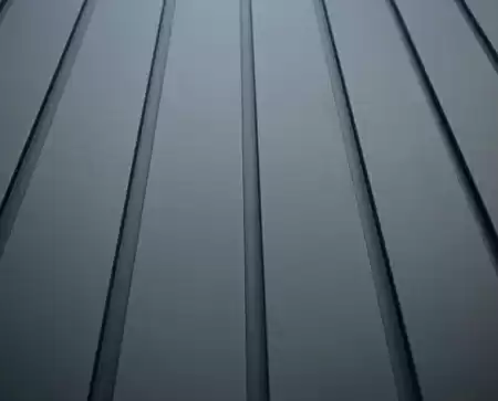 Металлический сайдинг Гранд Лайн / Grand Line профиль Квадро Брус, PurLite Matt 0.5, цвет Ral 9005 (черный янтарь)