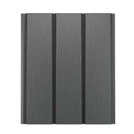 Софит без перфорацией AQUASYSTEM, 0.45 PE, Zn 275, 2400x325 мм, RAL 7024 графит