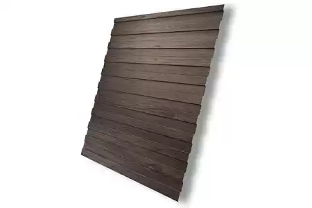 Профнастил С8A Гранд Лайн / Grand Line 0.45 Print elite Zn 140, цвет White Wood (Беленый дуб)