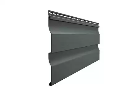 Сайдинг Docke Premium D4,5D корабельная доска, 3.60*0.232 м, графит