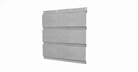 Софит металлический с полной перфорацией Grand Line / Гранд Лайн, Print elite 0.45, цвет Sand Stone (Камень-песчаник)