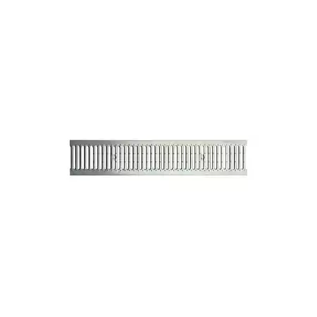 Решетка штампованная оцинкованная АКВАСТОК Norma DN150 A15 1000x197x22 31541А