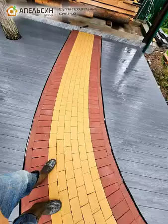 Монтаж террасной доски TalverWood г.п. Вырица