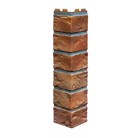 Угол наружный Vox (Вокс) серия Solid BRICK (под кирпич), цвет Бристоль, 446х121 мм
