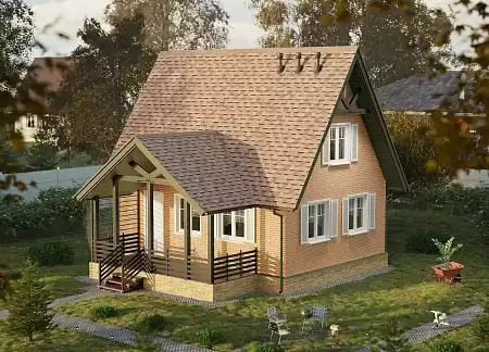 Фасадные панели Docke Premium Flemish, 1095x420 мм, темно-коричневый