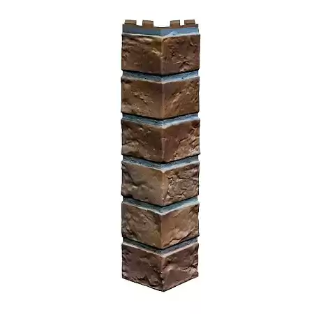 Угол наружный Vox (Вокс) серия Solid BRICK (под кирпич), цвет Йорк, 446х121 мм