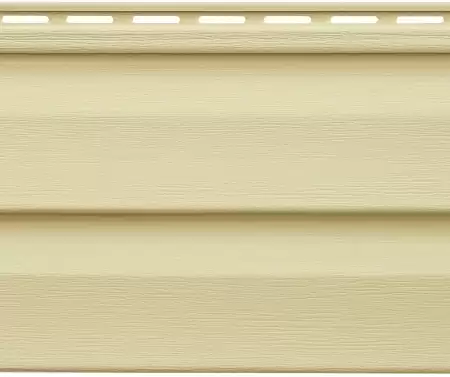 Сайдинг виниловый Альта Профиль Аляска Классик, 3000x205x1.1 мм, ивори