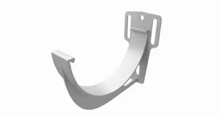 Кронштейн желоба slider ПВХ Grand Line 120 мм, RAL 9003 белый