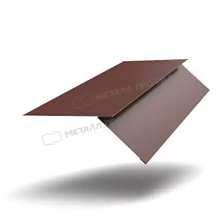 Планка карнизная FASTCLICK VikingMP 0.45, 130х80х2000 RR32 темно-коричневый