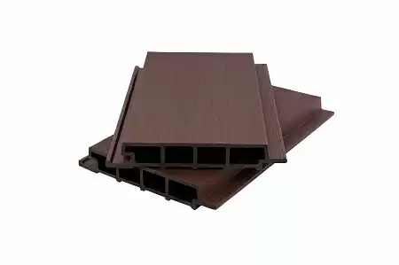 Фасадная панель сплошная (33*200/173*3600 мм) POLIVAN NUSADUA, цвет chocolate
