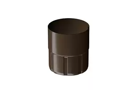 Муфта соединительная Docke STAL PREMIUM D90, RAL 8017 каштан