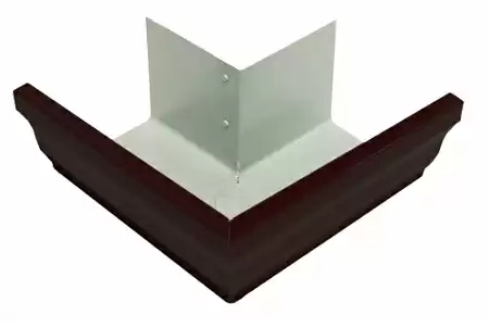 Угол желоба внешний, 90° Vortex / Вортекс Гранд Лайн, Matt, цвет RR 32 (темно-коричневый)