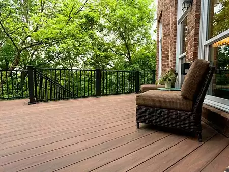 Панель универсальная CM Decking ДПК, 3000x150x10 мм, WENGE (венге)