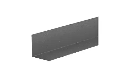 Планка угловая внутренняя 100х100 Aquasystem, Pural 0.5, 2.0 м, RR 23 маренго