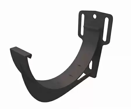 Кронштейн желоба slider ПВХ Grand Line 120 мм, RAL 7024 графит