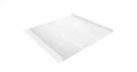 Кликфальц Line Гранд Лайн / Grand Line, PE 0.45, цвет RAL 9003 (сигнально-белый)