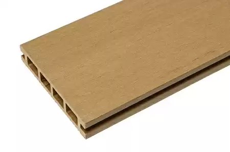 Террасная доска CM Decking Mix ДПК (пустотелая), 3000x135x25 мм, TEAK (тик)