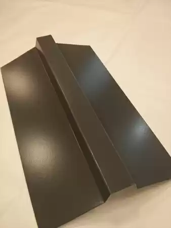 Конек плоский, PE 0.45, 150x150x2000 мм, цвета по каталогу RAL и RR